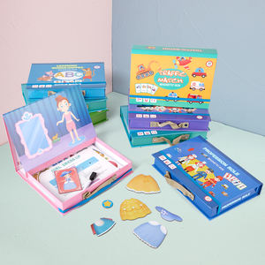 Rompecabezas magnético de madera para niños, juguete educativo - Product Image 2