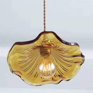 跨境北欧餐厅吧台、橱窗展示、小吊灯、民宿、日式荷叶灯、后现代 - Product Image 4