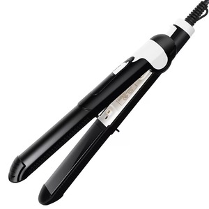 Plancha y rizador de pelo de cerámica Multi Styler, portátil, eléctrico, 2 en 1, con control de temperatura, para estudiantes - Product Image 3
