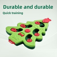 Jouet à mâcher interactif pour chien en PP durable, distributeur de friandises, conception puzzle, mangeoire lente, résistant aux morsures, pour soulager l'ennui