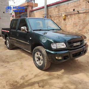 Isuzu <span class=keywords><strong>4x4</strong></span> Diesel Pickup Truck con caja de cambios automática AWD 4 puertas Dirección izquierda Portaequipajes de coche Hecho <span class=keywords><strong>en</strong></span> China - Product Image 5