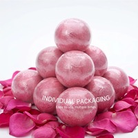 50 bombes de bain moussantes parfumées pour pédicure et manucure, mini balles effervescentes pour bain de pieds SPA