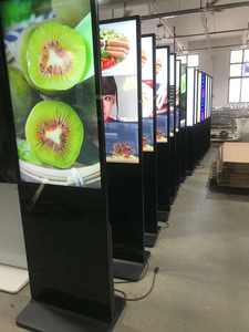 55インチフロアスタンド型IPS液晶QHD解像度広告ビデオプレーヤーAndroid搭載屋内タッチスクリーンデジタルサイネージディスプレイ - Product Image 5
