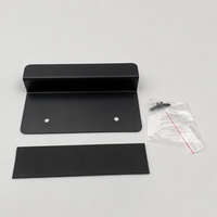 Support de fixation pour pied de meuble en acier au carbone, personnalisé, pour estampage industriel, avec clip de support de charnière, support de maintien pour pliage de tôle, OEM/ODM, finition poudrée