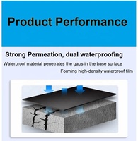 Revêtement de Toiture Polyuréthane Imperméable Anti-Fuite à Base d'Eau