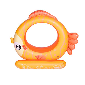 Fish Shape <b>Inflatable</b> Float Ride On Pool Toy For Adults PVC Cartoon Design Unisex <b>Bath</b> Toy - Product Image 1