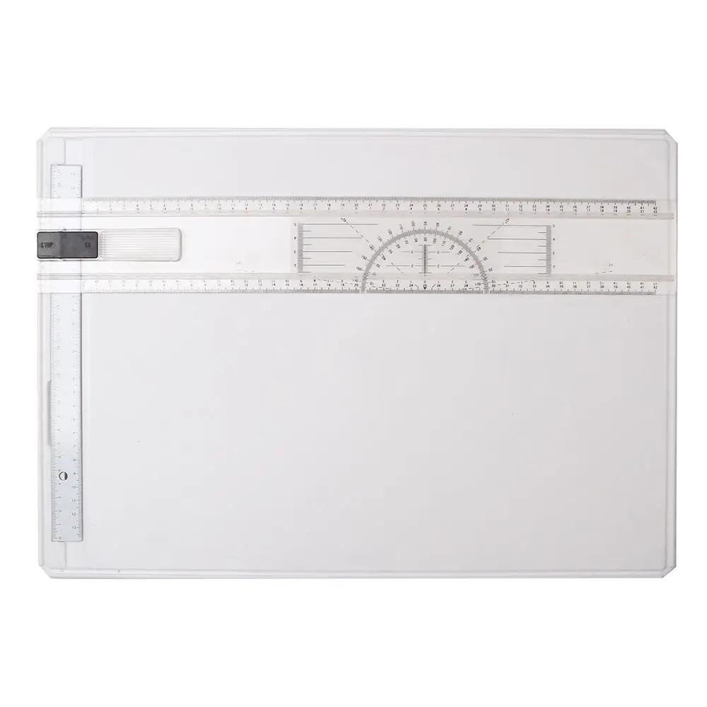 SINOART A3 Drawing Board Drafting Table Multifunctional Artist Drawing Board With Ruler For Drawing Design And Office Work