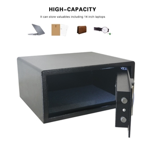 14인치 노트북 크기 호텔 객실 금고 전자 안전 금고 디지털 비밀번호 보안 두 개의 열쇠 스마트 오피스 호텔 금고 - Product Image 5