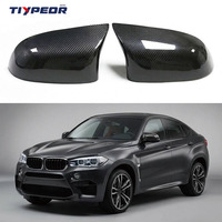 Coques de rétroviseurs latéraux en fibre de carbone TIYPEOR pour BMW X5M F85 X6M F86, remplacement complet avec installation facile