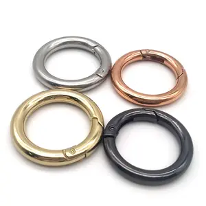 YYX Logam Emas O Ring Carabiner Hook Logam Bulat Carabiner Cincin