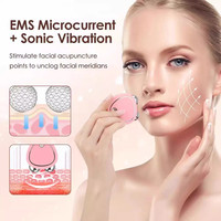 Rouleau de massage pour lifting du visage, microcourant, vibration sonique, lifting du visage, resserrement de la peau, appareils de beauté