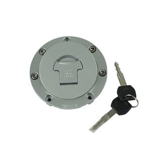 ชุดล็อคสวิตช์จุดระเบิดของรถจักรยานยนต์1ชุดถังน้ำมันเชื้อเพลิงก๊าซล็อครวมถึงกุญแจสำหรับ <span class=keywords><strong>CBR600</strong></span> CBR 600 RR CBR600RR F5 <span class=keywords><strong>2005</strong></span> - Product Image 3