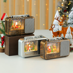 Radio Creativa Luminosa con Musica, Luce Notturna per Regali di <span class=keywords><strong>Natale</strong></span>, Decorazioni per Fidanzate e Bambini - Product Image 2