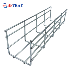 รางเคเบิลโลหะแบบตาข่ายเปิด ทนทานต่อการขัดถู สำหรับห้องคอมพิวเตอร์ - Product Image 4
