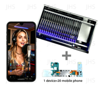 Instagram Business Solutions Unified Control 20 Mobiltelefon-Motherboard-Rig-Box Farm-Telefonsystem-Ausrüstung Flip4 S8 Gebraucht