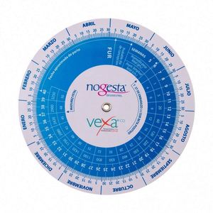 Cintas Métricas Promocionales con Rueda Calculadora de Fecha de Parto, de Plástico Redondo, para Uso Médico - Product Image 5