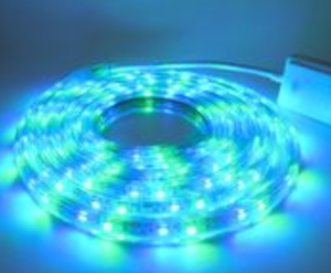 Bande LED RGB Epistar à contrôle intelligent par application, 60 LED/m, DC24V, lumière changeante de couleur pour aménagement paysager |   IP65 Ra90 CRI Certifié CE - Product Image 2