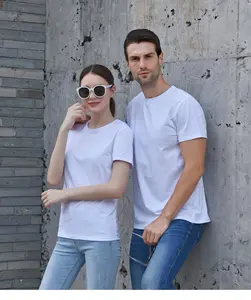 Wholesale tシャツCustom Blankオーガニックコットンtシャツデジタルプリントユニセックスtシャツ