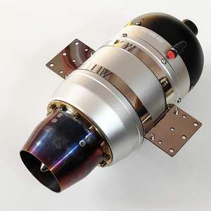 인기 판매 SWIWIN 추력 12kg 41.8lb RC 제트 엔진 터보젯 SW120B RC 제트 엔진 브러시리스 발전기 세트 109mm 550g/min 모터 - Product Image 2