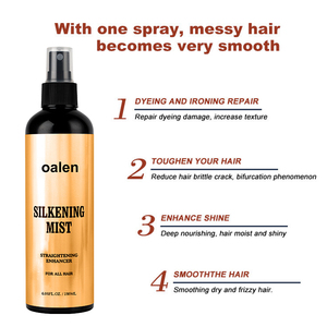 Spray Capelli Lisciante Anti-Crespo con Protezione dal Calore Effetto Vetro, 175ml, Private Label - Product Image 3