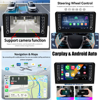 Autoradio LELV 7 pouces avec système Linux pour Benz B200 (2004-2012), écran partagé, navigation stéréo, Android Auto, lecteur vidéo