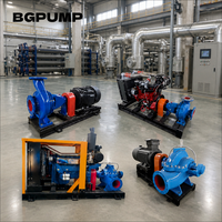 Pompe à eau centrifuge haute performance 45 CV avec corps en fonte pour système d'irrigation agricole