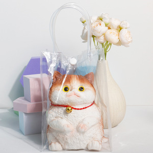 <span class=keywords><strong>Gato</strong></span> Squishy Hecho a Mano, Juguete Antiestrés, Regalo Perfecto para Relajación y Diversión, Llavero - Product Image 4