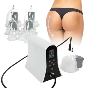 Grande pompa coppettazione terapia sottovuoto dispositivo di ingrandimento del seno ventose macchina di bellezza per il trattamento dei glutei del seno