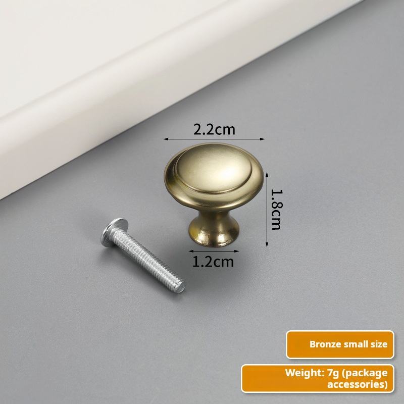 Small (antique bronze)