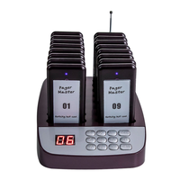 Système d'appel sans fil pour clients, système d'appel sans fil pour restaurant, buzzer sans fil, 16 buzzers pour café, boutique de desserts, église, cour de restauration