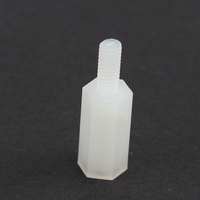 Entretoise hexagonale mâle-femelle en nylon PA66, séparateur de PCB fileté, support isolant
