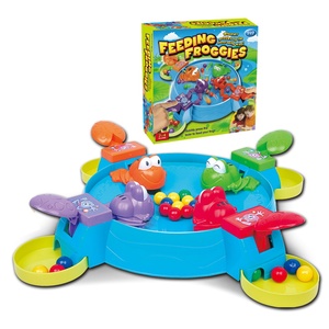 Juguetes Educativos BGL para Niños, Juego de Mesa Interactivo para Padres e Hijos, Cuatro Jugadores, Rana Hambrienta Come Frijoles, para Niños de 2 a 4 Años - Product Image 1
