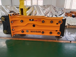 Cincel para martillo hidráulico de demolición de roca tipo abierto para excavadoras de 28-35 toneladas, modelo SB125, origen Shandong, 1 año de garantía - Product Image 4
