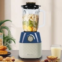 Machine 3-en-1 Multifonction 1.5L 1.8L Haute Vitesse pour Cuisine Hôtel Maison : Mixeur, Broyeur de Table, Presse-Agrumes et Blender Électrique pour Smoothies