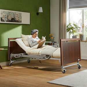 Tecforcare <span class=keywords><strong>Lit</strong></span> d'hôpital en bois au design allemand <span class=keywords><strong>Lit</strong></span> de soins médicaux réglable pour personnes âgées <span class=keywords><strong>Lit</strong></span> <span class=keywords><strong>électrique</strong></span> pour patients âgés - Product Image 6