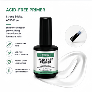 Kit de base et de finition pour <span class=keywords><strong>ongles</strong></span> 15ml, faible odeur, équilibrant le pH, séchage à l'air, transparent, préparateur déshydratant sans acide - Product Image 3