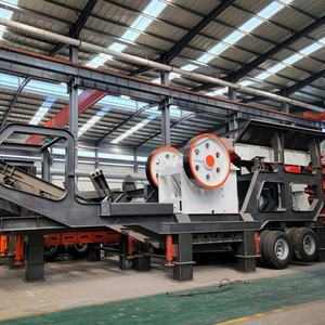 Fácil manutenção e operação Compact <span class=keywords><strong>Mobile</strong></span> Jaw <span class=keywords><strong>Crusher</strong></span> Plant para pedras - Product Image 2