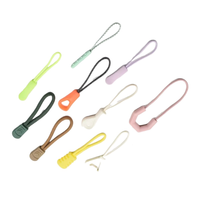 Tirettes de fermeture éclair en PVC souple, caoutchouc, plastique et silicone, colorées, personnalisables rapidement par le fabricant, pour vêtements