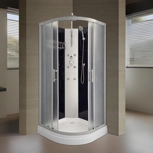 <span class=keywords><strong>Cabine</strong></span> de <span class=keywords><strong>douche</strong></span> hammam multifonctionnelle moderne en aluminium et verre trempé avec <span class=keywords><strong>porte</strong></span> coulissante pour hôtel (intérieur) - Product Image 2