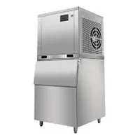 Machine à glaçons en flocons économique de 1 tonne avec réfrigérateur intégré, pour usage industriel