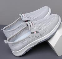 Vente en gros 2025 Les dernières chaussures de sport pour hommes à la mode chaussures en maille Chaussures de sport pour hommes légères et confortables