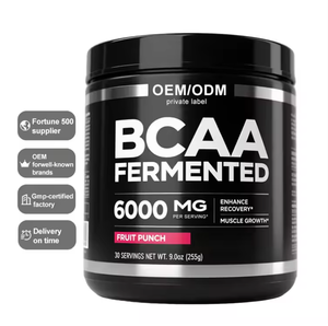 Integratore in Polvere di Aminoacidi a Catena Ramificata <span class=keywords><strong>BCAA</strong></span> 2:1:1 per Energy Drink - Product Image 1