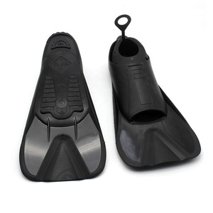 전문 성인 다이빙 스쿠버 짧은 스노클 핀 남자 훈련 수영 핀 - Product Image 1