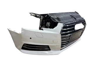 Parachoques Delantero de Alta Calidad con Corte Láser 3D para <span class=keywords><strong>Audi</strong></span> <span class=keywords><strong>A4</strong></span>, con Rejilla y Conjunto de Radiador, Hecho de Plástico - Product Image 3