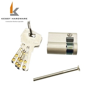 Thương mại Euro an ninh an toàn tấm cửa lockset khóa xi lanh Brass bình thường khóa khóa xi lanh Lỗ mộng khóa xi lanh - Product Image 4