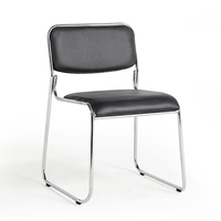 Chaise de bureau moderne Ekintop à prix abordable, sans accoudoirs, pour réception, réunion, salle de conférence