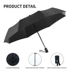 Paraguas Plegable Personalizado con Logotipo, Automático, Grande, para Exteriores, Protección contra la Lluvia - Product Image 4