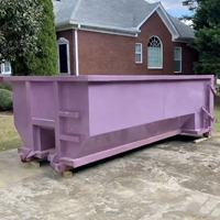 Conteneur de recyclage des déchets pour la construction, benne à déchets à crochet, bac de collecte des ordures, conteneur à déchets
