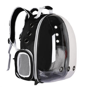 Mochila de transporte de mascotas Clear View-Bolsa de viaje <span class=keywords><strong>para</strong></span> mascotas de lado suave aprobada por la aerolínea, perrera ligera <span class=keywords><strong>para</strong></span> gatos <span class=keywords><strong>para</strong></span> coche/avión - Product Image 1