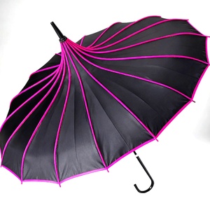 Elegant Lace Trim Pagoda <b>Umbrella</b> for Women Wedding Photo Prop Vintage Design Waterproof Canopy Beautiful Gift Idea - Product Image 6